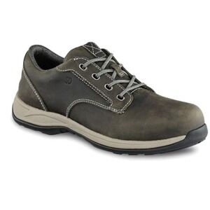 RED WING 2307 ComfortPro Oxford Safety Steel Toe Shoes Lace Up 6.5D WIDE Women